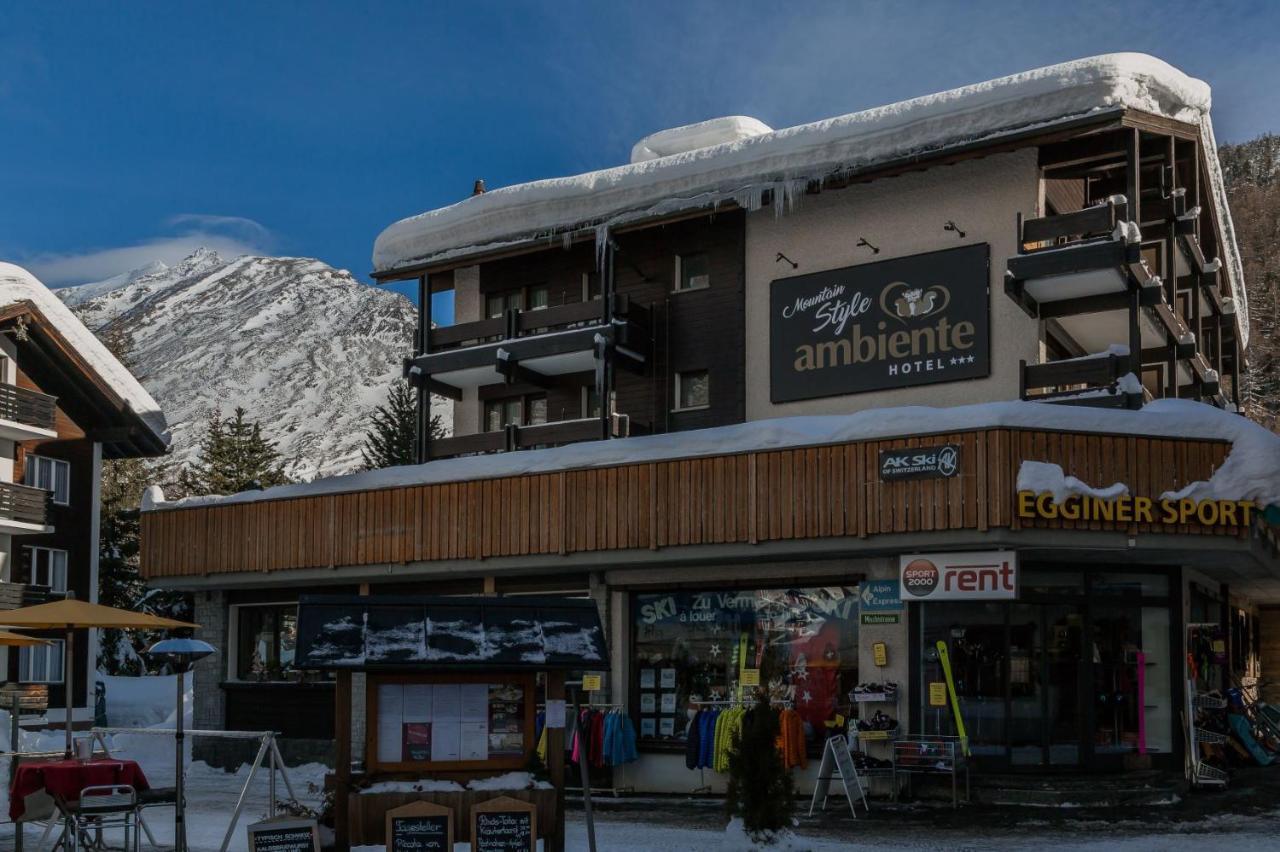 Ambiente Mountain Style Hotel Saas-Fee Exterior photo